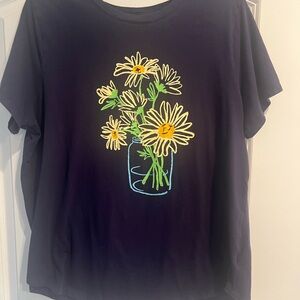 Old Navy Dark Blue T-Shirt
